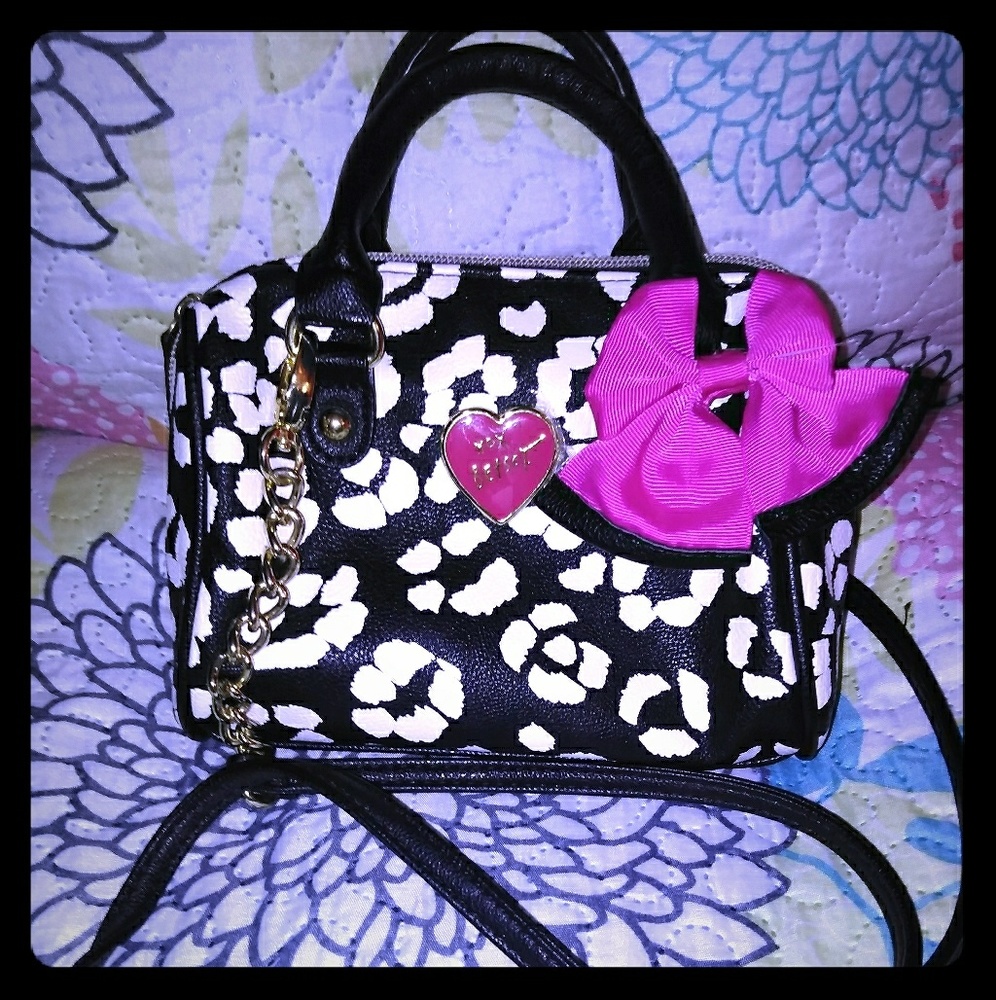 Betsey Johnson mini crossbody Satchel